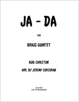 Ja - Da for Brass Quintet P.O.D. cover